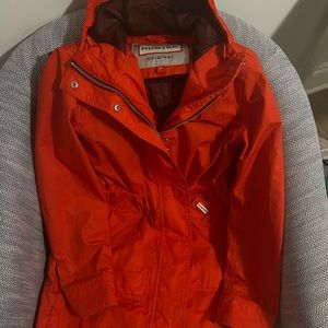 Hunter Original Smock Cotton Jacket in Orange 🍊